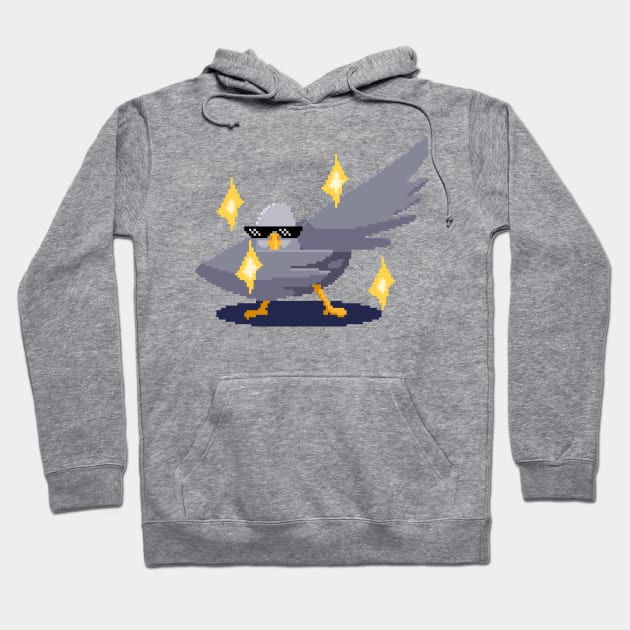 Pigeon swag 16 bits Hoodie by yeyitoalba